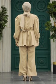  Beige Women Dual Suit 5891BEJ - 3