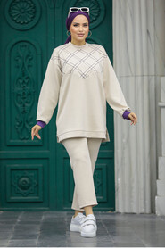  Beige Women Dual Suit 70791BEJ - 1