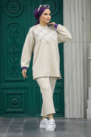  Beige Women Dual Suit 70791BEJ - 2