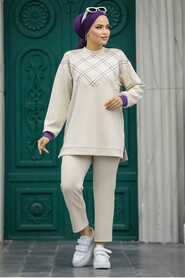  Beige Women Dual Suit 70791BEJ - 3
