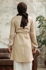  Beige Women Tunic 41221BEJ - 3