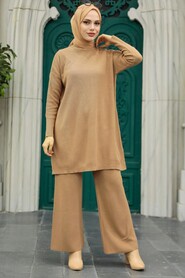  Biscuit High Quality Knitwear Dual Suit 3413BS - 2
