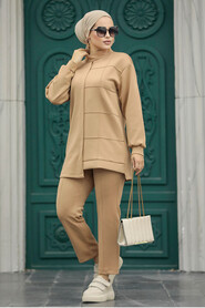  Biscuit Hijab Dual Suit 70801BS - 3
