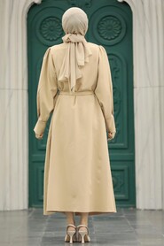  Biscuit Hijab For Women Coat 5885BS - 3