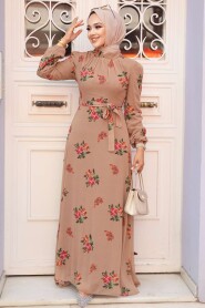  Biscuit Hijab For Women Dress 27943BS - 3