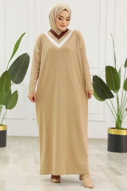  Biscuit Hijab For Women Mercerized Dress 10149BS - 1