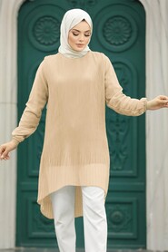  Biscuit Hijab For Women Tunic 91235BS - NEVA STYLE