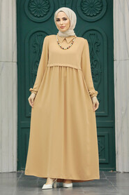  Biscuit Hijab Turkish Dress 414BS - 1