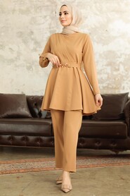  Biscuit Hijab Turkish Dual Suit 5860BS - 2