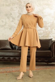  Biscuit Hijab Turkish Dual Suit 5860BS - 1