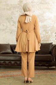  Biscuit Hijab Turkish Dual Suit 5860BS - 4