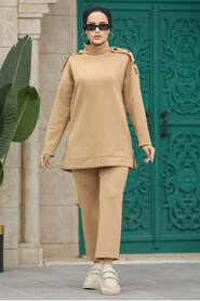  Biscuit Hijab Turkish Dual Suit 7126BS - 1