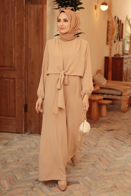  Biscuit Hjab Overalls 5714BS - NEVA STYLE