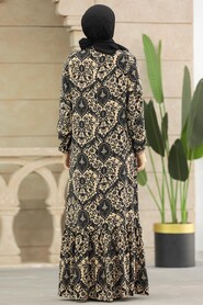  Biscuit Islamic Clothing Dress 15710BS - 3