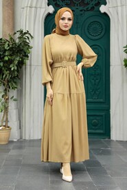  Biscuit Muslim Dress 11015BS - 1