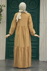  Biscuit Muslim Dress 8959BS - 3