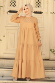  Biscuit Women Dress 57345BS - 3