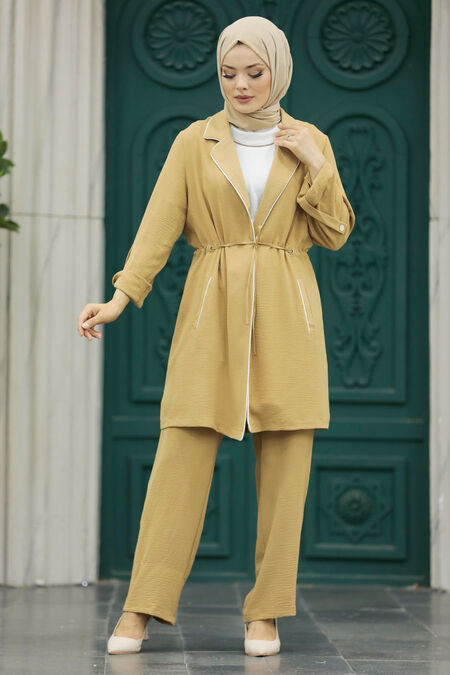  Biscuit Women Triple Suit 34112BS - NEVA STYLE