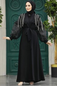  Black High Quality Abaya 602500S - 2