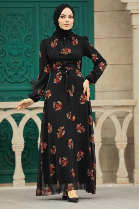  Black High Quality Dress 27937S - NEVA STYLE