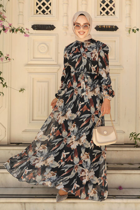  Black High Quality Dress 27941S - NEVA STYLE