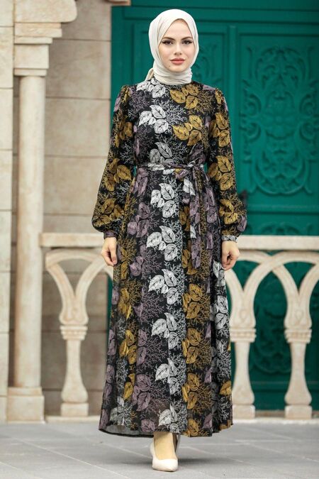  Black High Quality Dress 352920S - NEVA STYLE