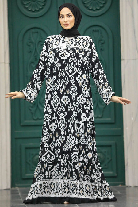  Black High Quality Dress 50006S - NEVA STYLE
