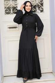  Black High Quality Dress 5878S - 2