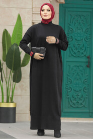  Black High Quality Mercerized Dress 10164S - 2