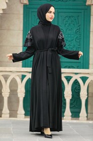  Black Hijab For Women Abaya 388900S - 2