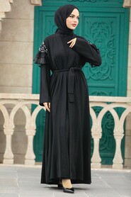 Black Hijab For Women Abaya 388900S - 1