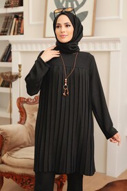  Black Hijab For Women Tunic 40502S - 1