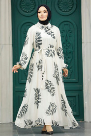  Black Hijab Maxi Dress 20042S - 1