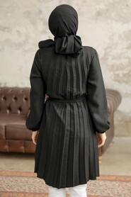  Black Hijab Turkish Tunic 41233S - 3