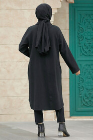  Black Hijab Turkish Tunic 5951S - 4