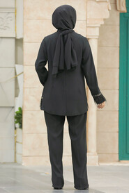  Black Islamic Clothing Dual Suit 40012S - 3