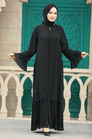  Black Islamic Clothing Turkish Abaya 396000S - 2