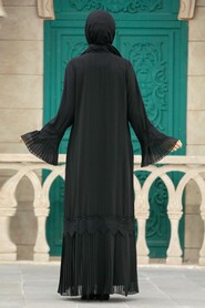  Black Islamic Clothing Turkish Abaya 396000S - 3