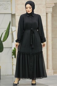  Black Long Dress 12443S - 1