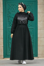  Black Long Dress 13561S - 2