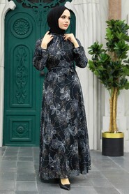  Black Long Dress 279079S - 3