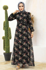  Black Long Dress 27947S - 2