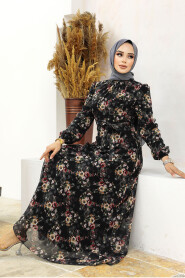  Black Long Dress 27947S - 3