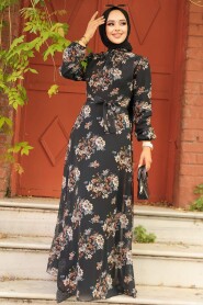  Black Long Sleeve Dress 279082S - 2