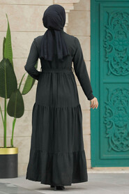  Black Long Sleeve Dress 40971S - 3