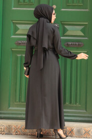  Black Long Sleeve Dress 6314S - 4
