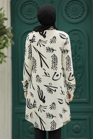  Black Long Sleeve Tunic 11608S - 3
