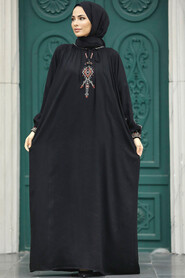  Black Modest Dress 90021S - 2