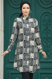  Black Modest Tops 11664S - 3
