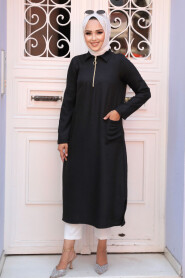  Black Modest Tops 4771S - 2